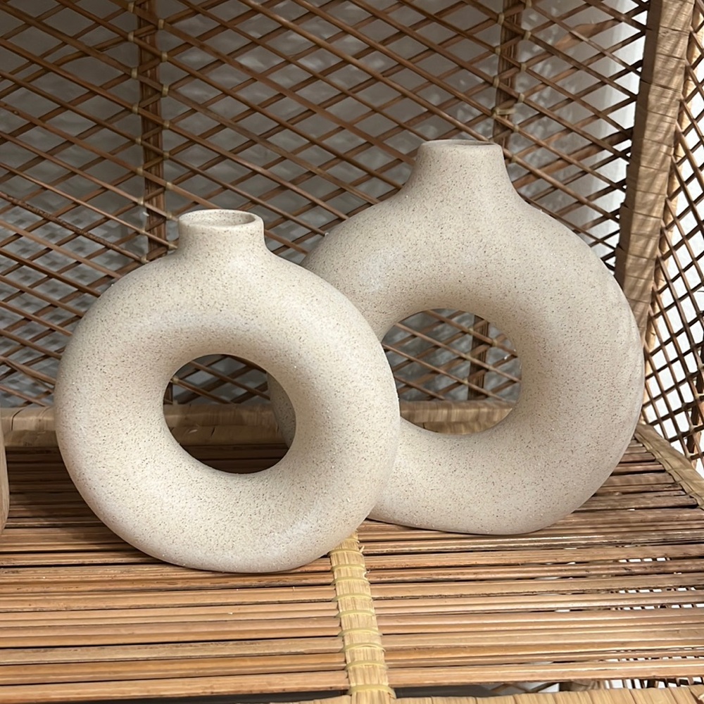 Ceramic vases